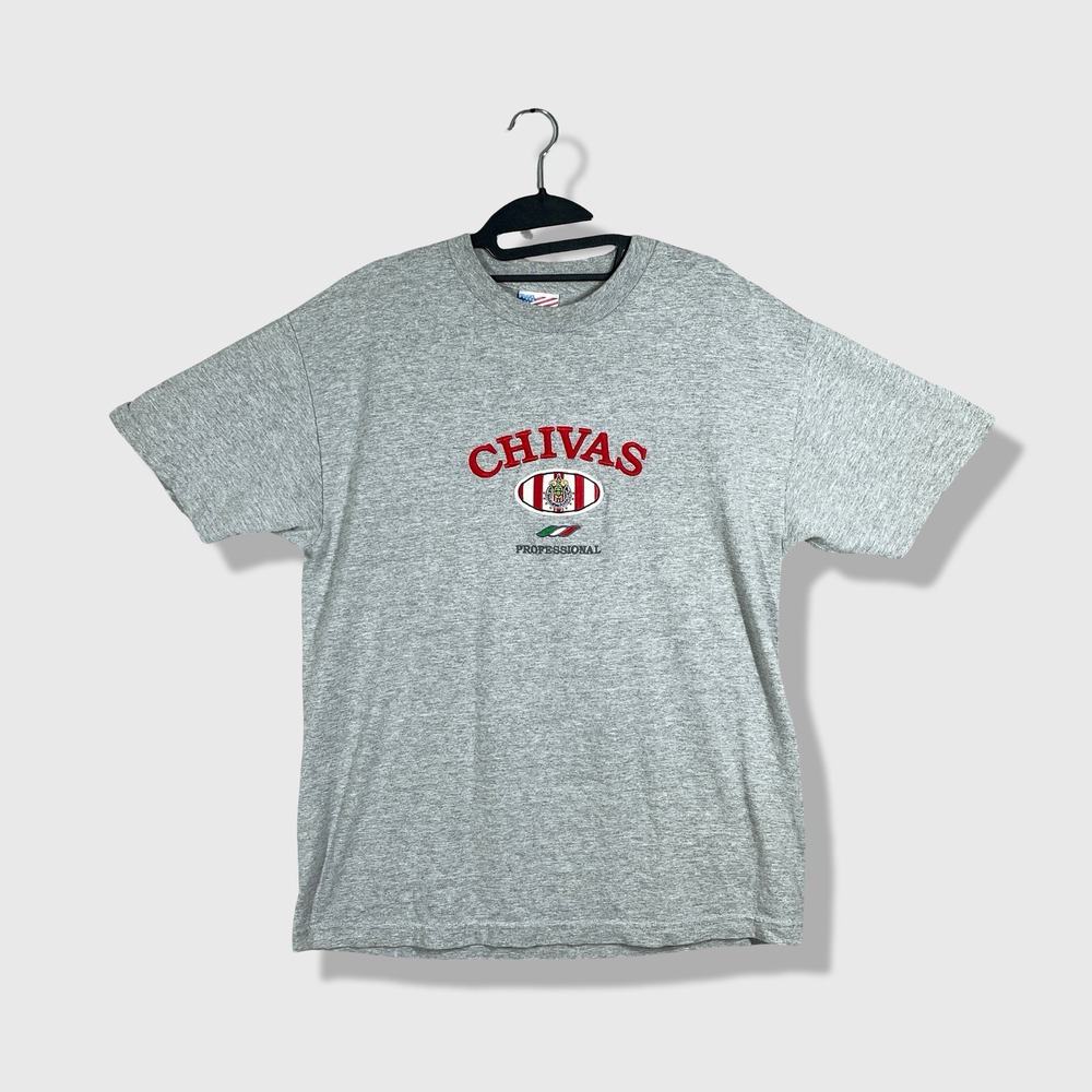 Murina Chivas Professional T-Shirt Mens Large Gray Sporty Streetwear Vintage